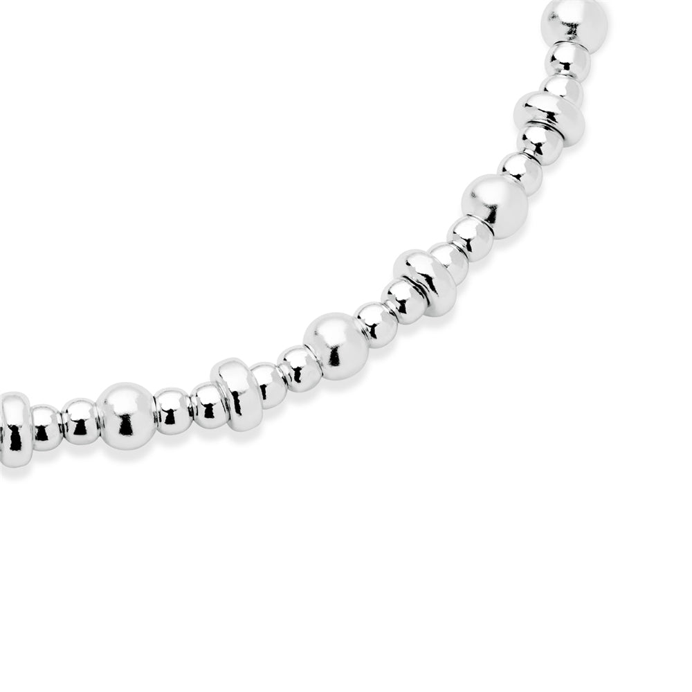 Argento Silver Mini Beaded Bracelet