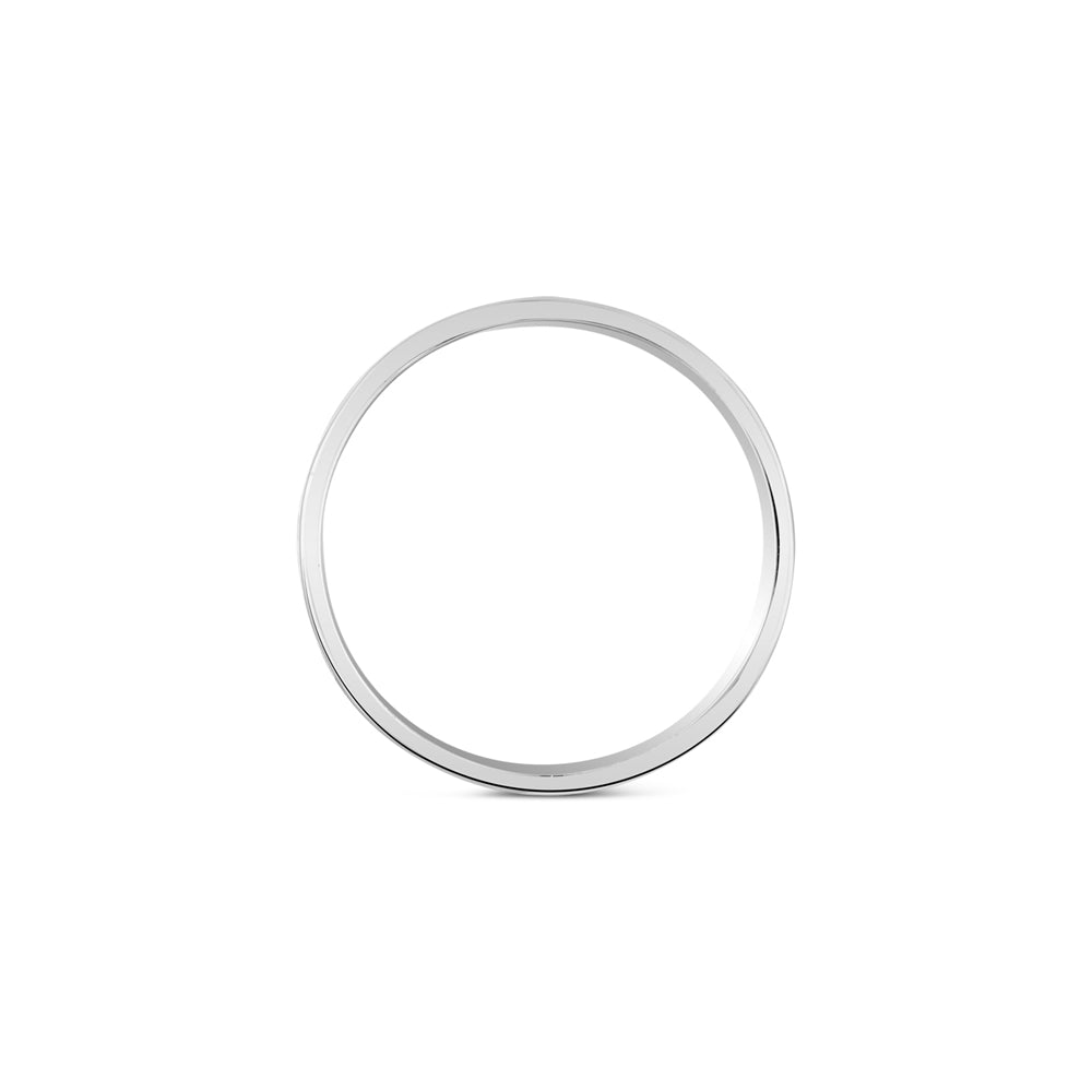 Argento Silver Men's Claddagh Celtic Band Ring