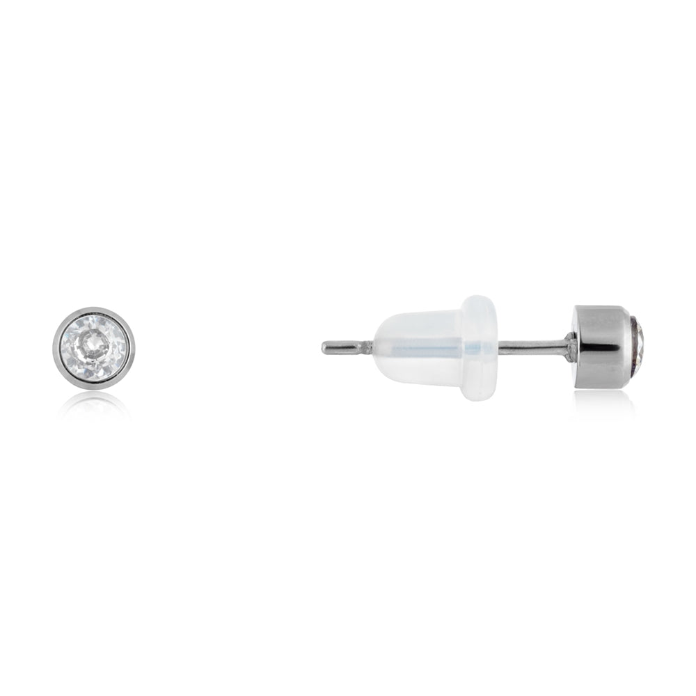 Over & Over Silver Unisex 3-Pack Earrings