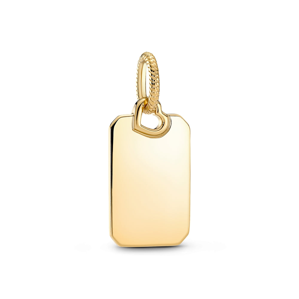 Pandora Gold Engraving Pendant