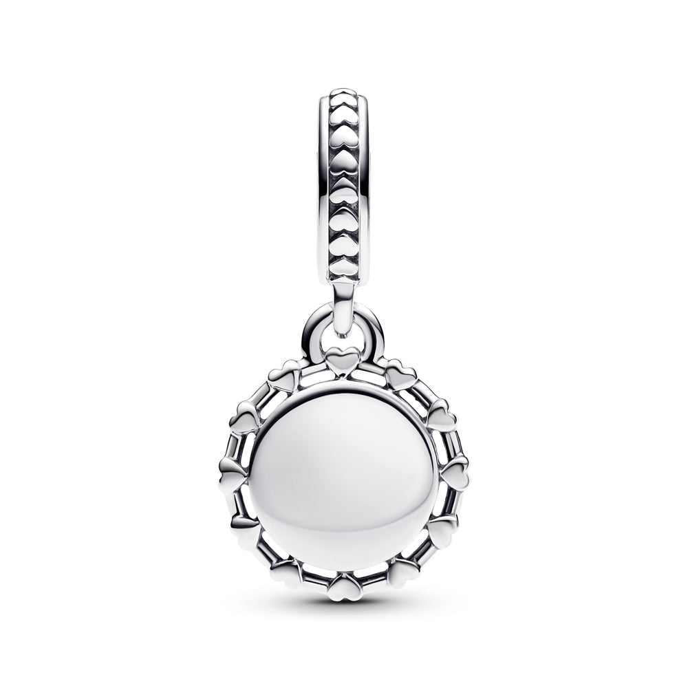Pandora Silver Highland Cow Dangle Charm