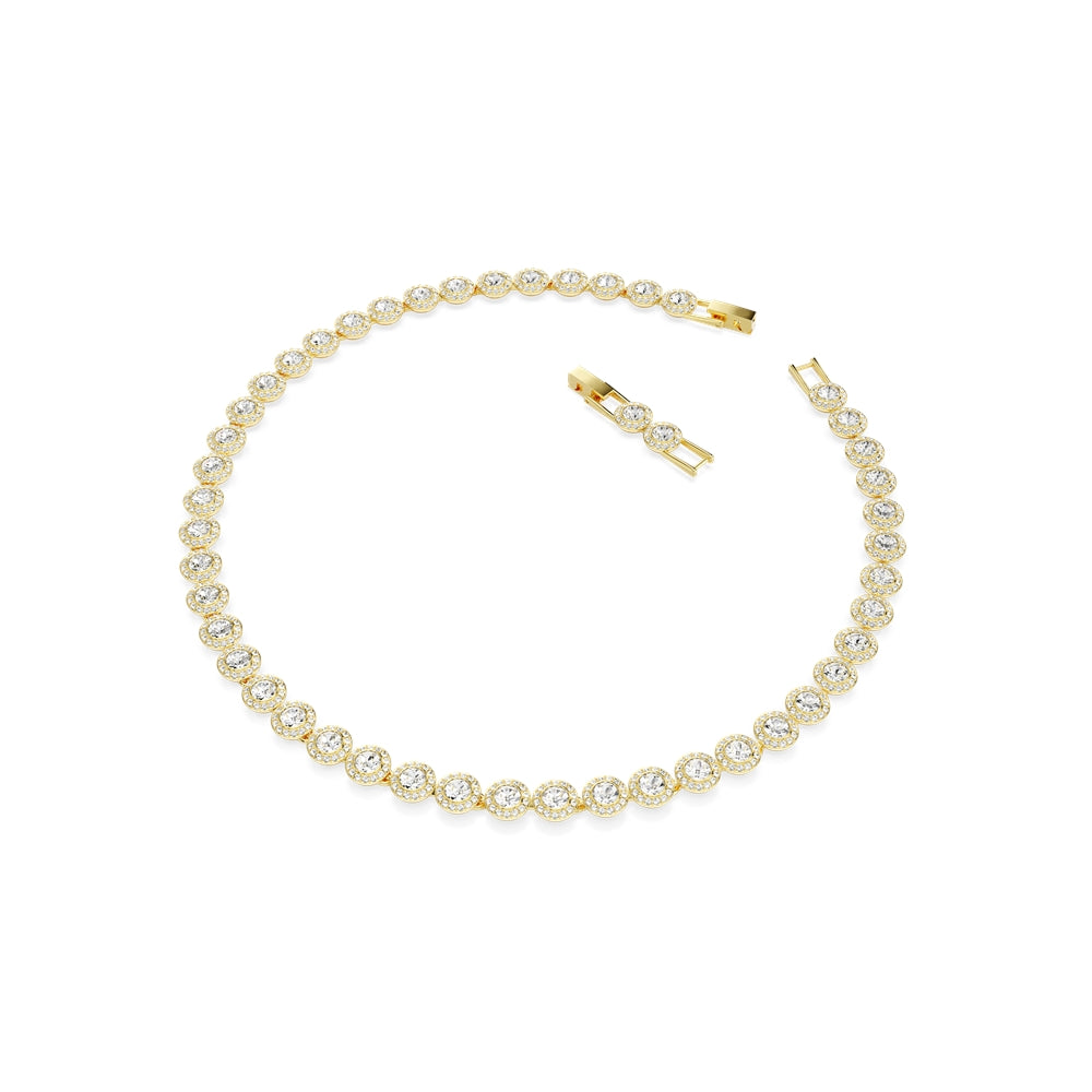 Swarovski Gold Una Angelic Necklace