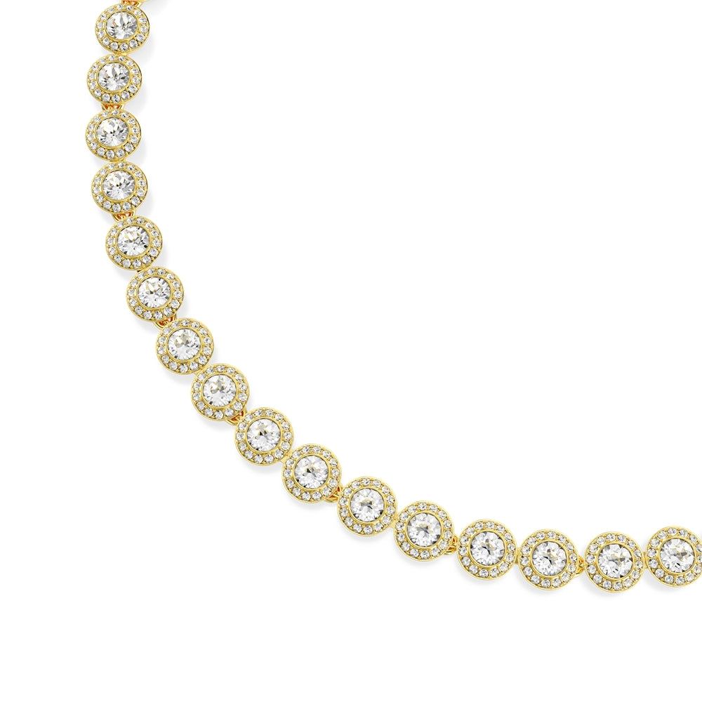 Swarovski Gold Una Angelic Necklace