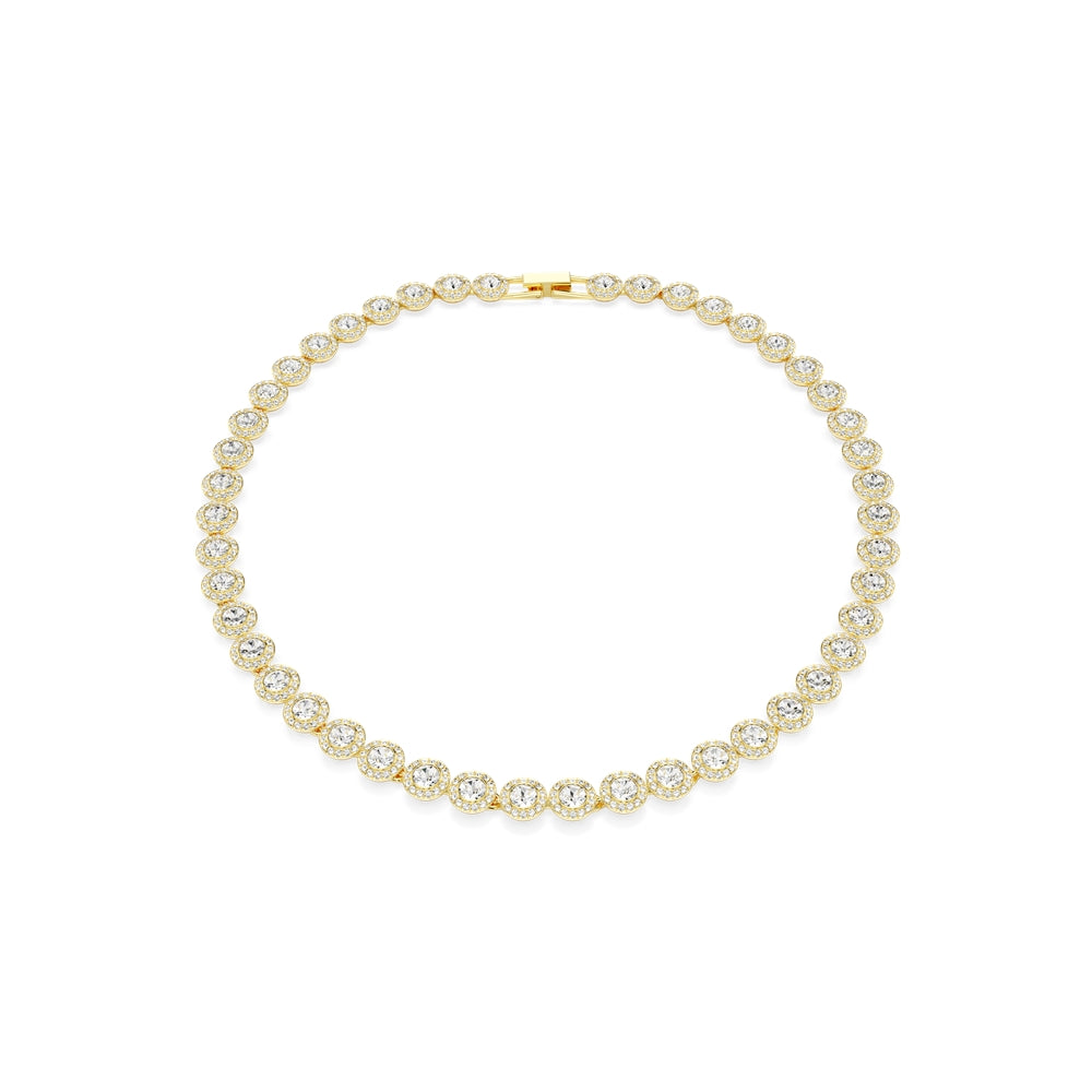 Swarovski Gold Una Angelic Necklace