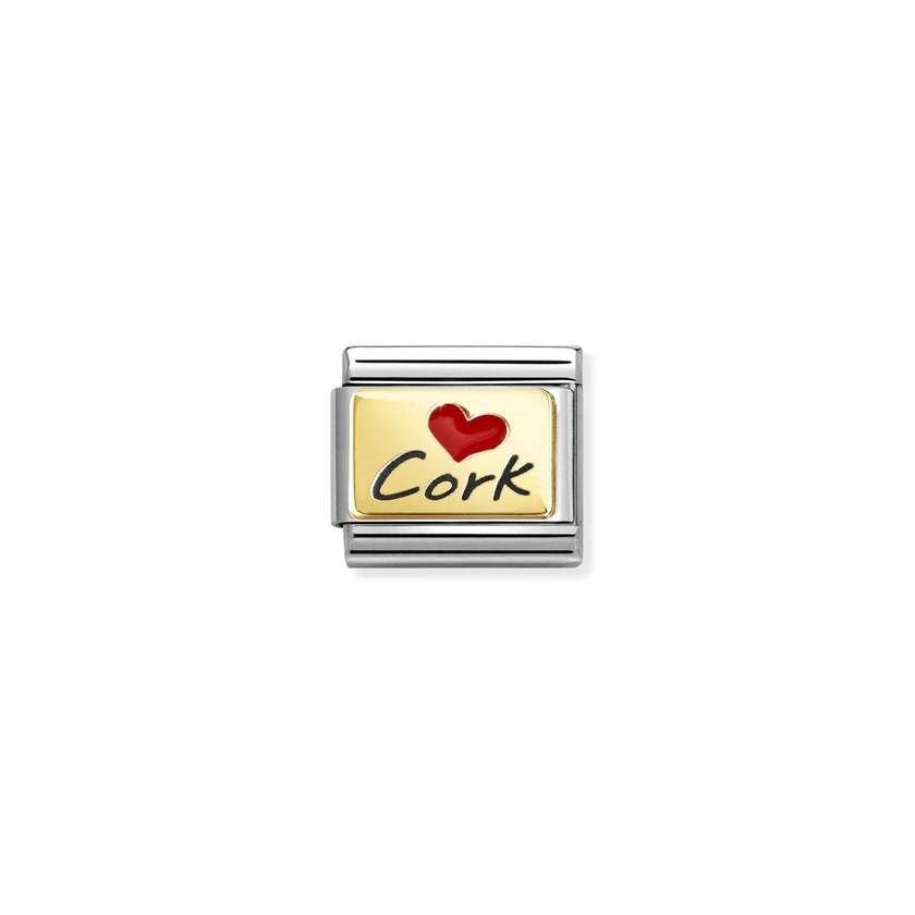 Nomination Gold Love Cork Charm