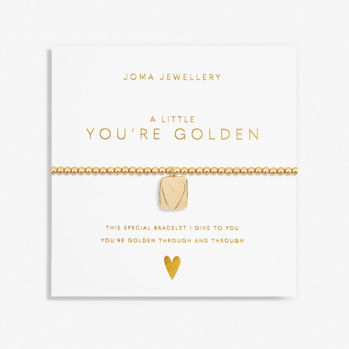 Joma Gold A Little You're Golden Bracelet
