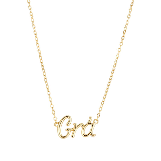 Argento Gold 14k Plated Grá Love Necklace