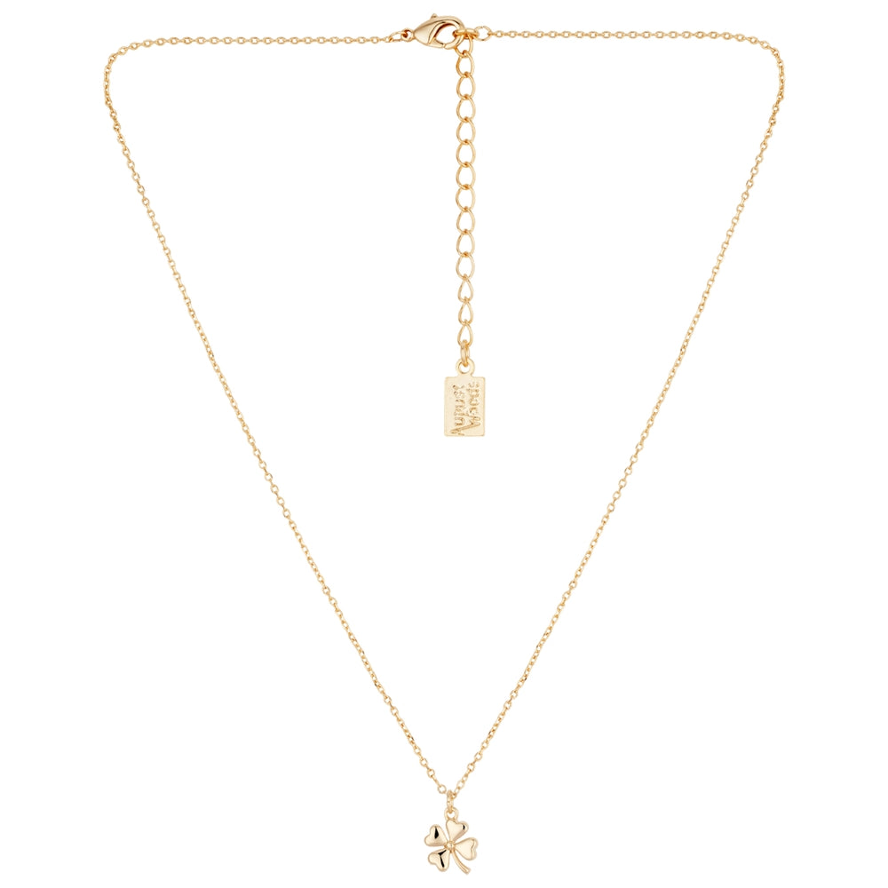 August Woods Gold Kids Mini Clover Necklace