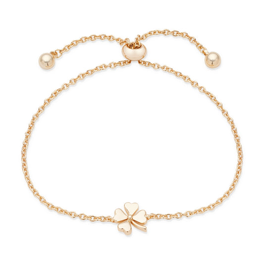 August Woods Gold Kids Mini Clover Pull Bracelet