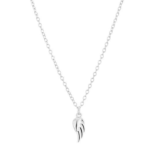 August Woods Silver Kids Mini Wing Necklace