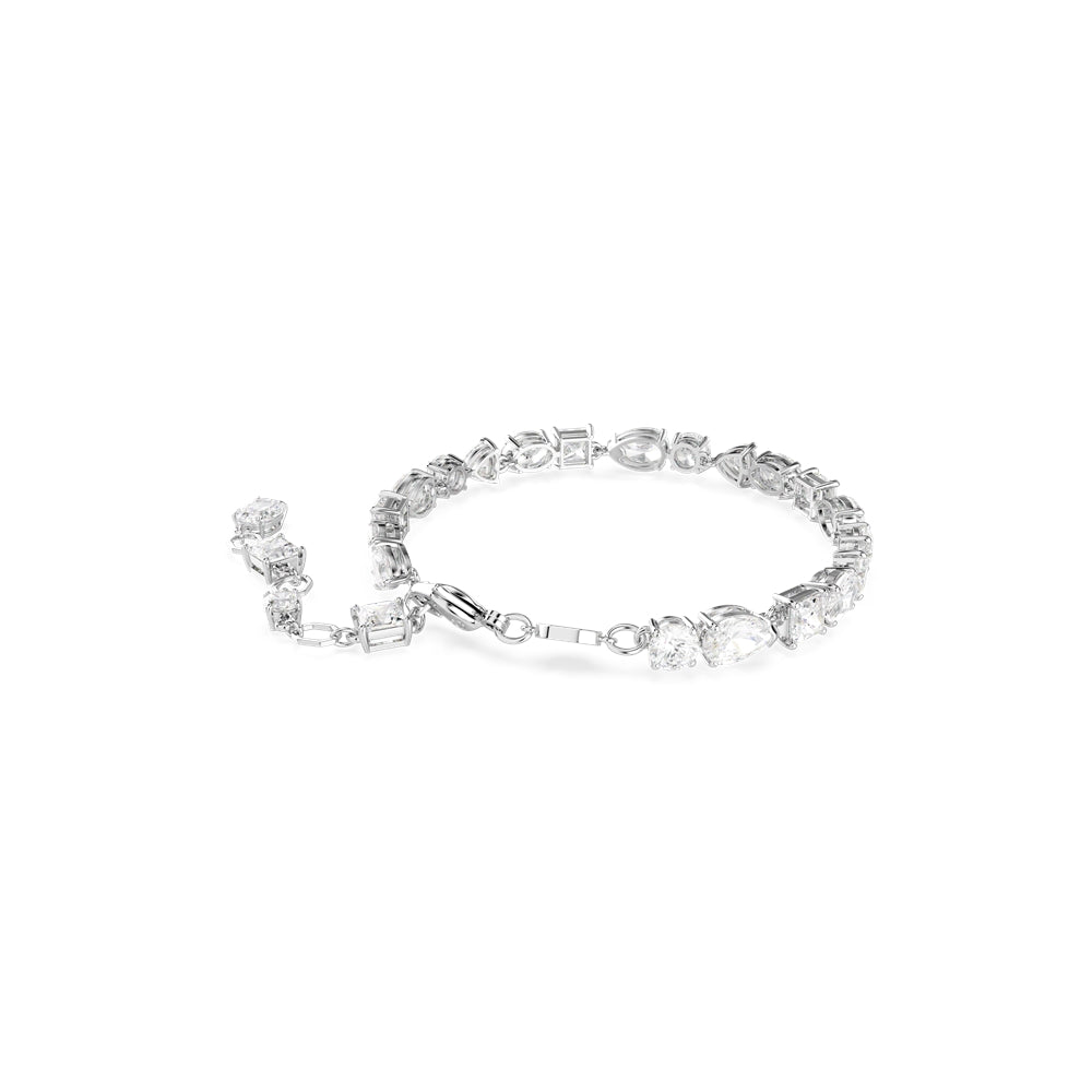 Swarovski Silver Mesmera White Mixed Cut Bracelet