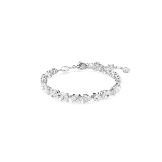 Swarovski Silver Mesmera White Mixed Cut Bracelet