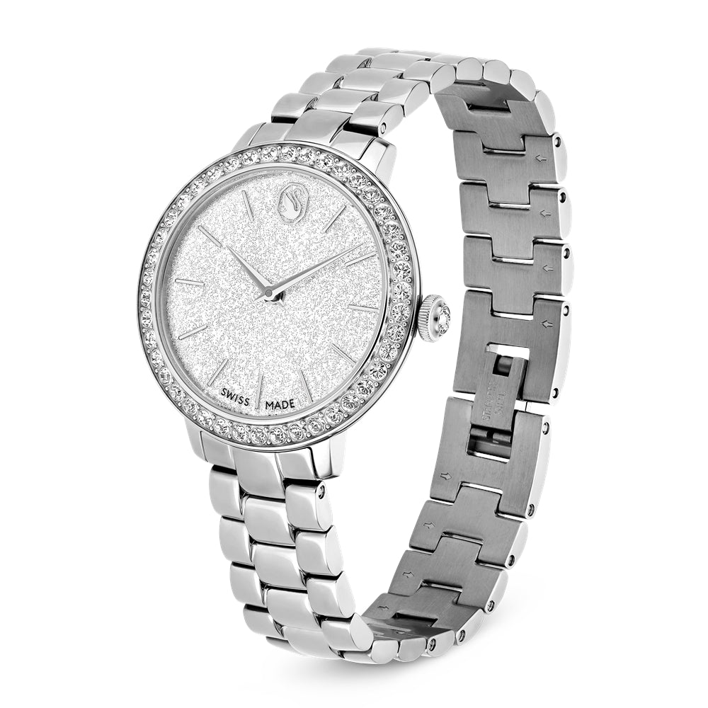 Swarovski Silver Matrix Swiss Made Watch