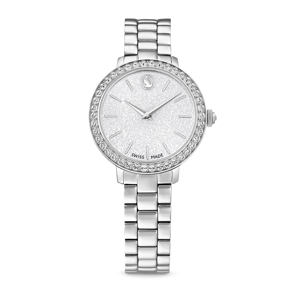 Swarovski Silver Matrix Swiss Made Watch
