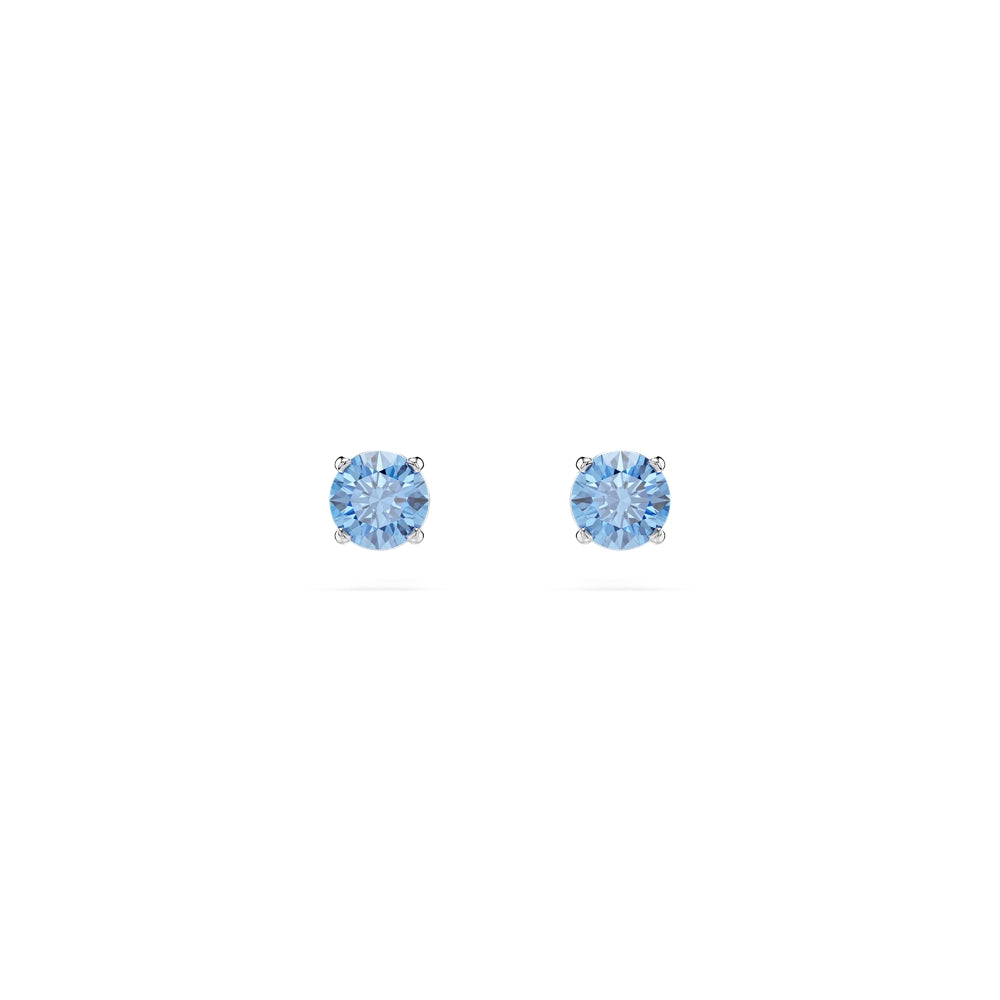 Swarovski Silver Stilla Attract Stud Earrings