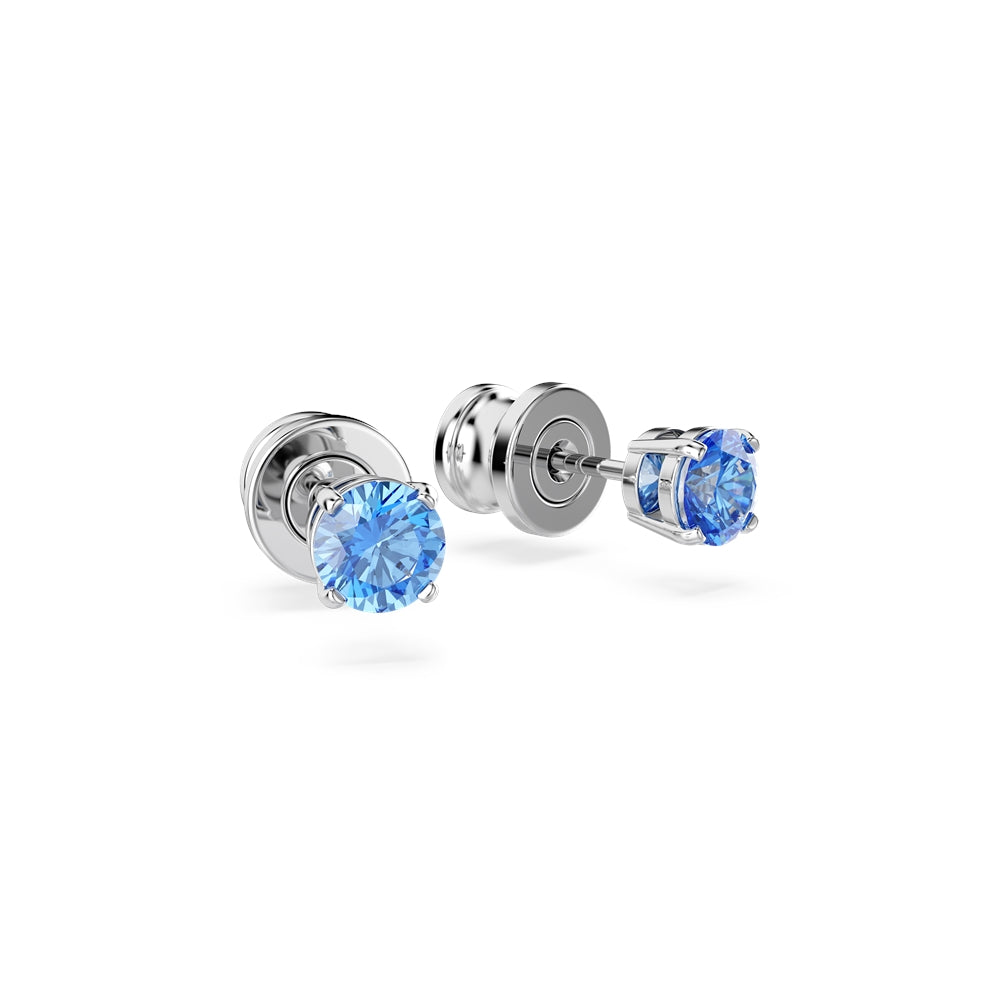Swarovski Silver Stilla Attract Stud Earrings
