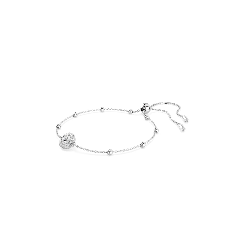 Swarovski Silver Una Angelic White Double Sided Bracelet