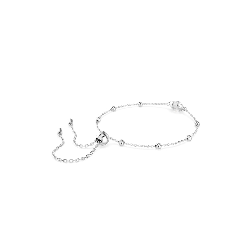 Swarovski Silver Una Angelic White Double Sided Bracelet