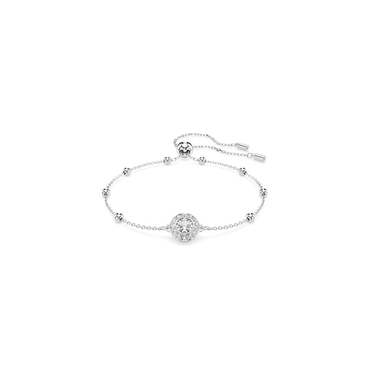 Swarovski Silver Una Angelic White Double Sided Bracelet