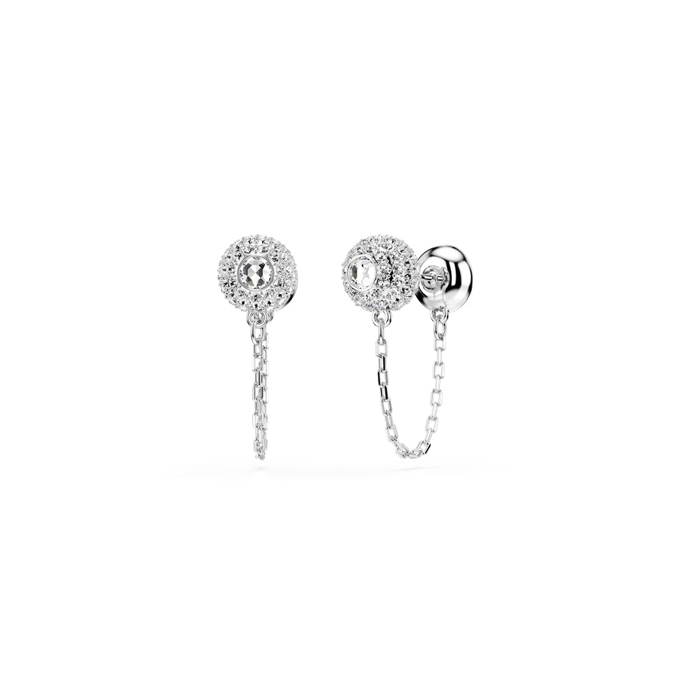 Swarovski Silver Una Angelic Drop Earrings
