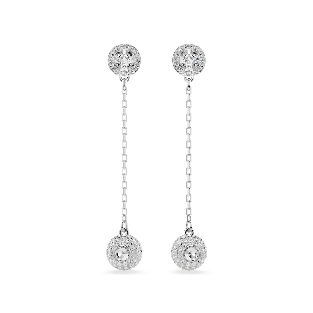 Swarovski Silver Una Angelic Drop Earrings