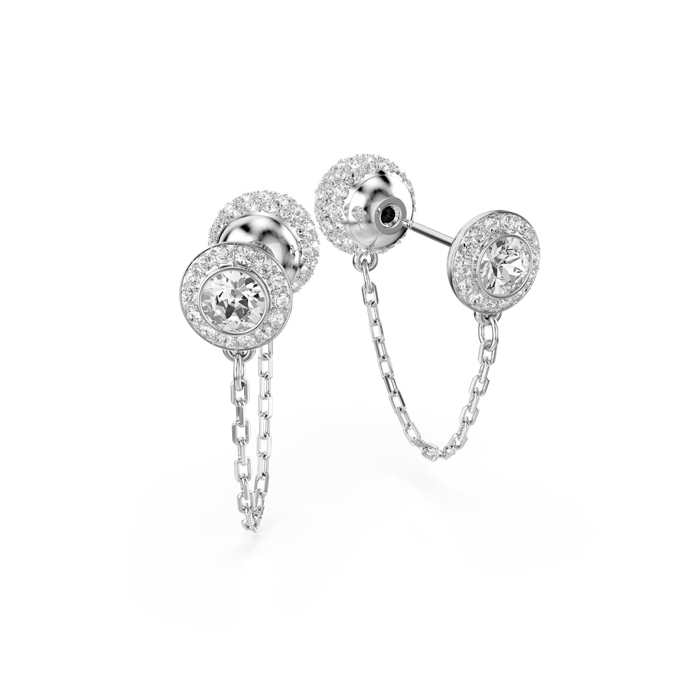 Swarovski Silver Una Angelic Drop Earrings