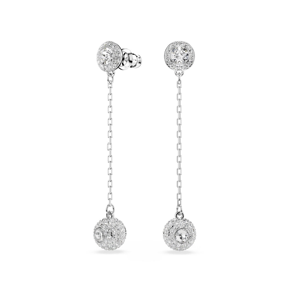 Swarovski Silver Una Angelic Drop Earrings