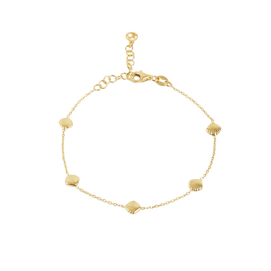Argento Gold Multi Shell Bracelet