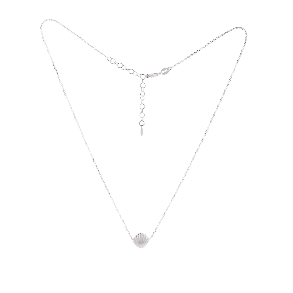 Argento Silver Shell Pendant Necklace