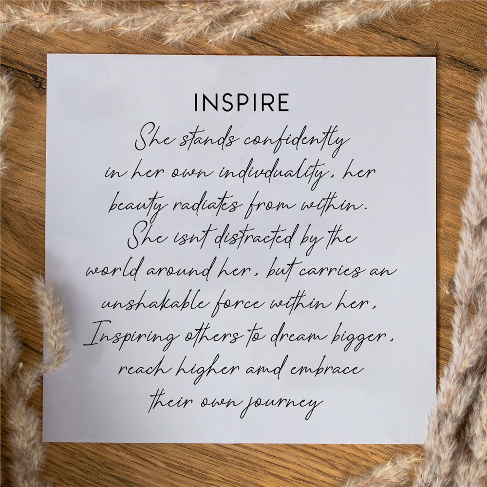Seek + Find Inspire Silver Tennis Bracelet