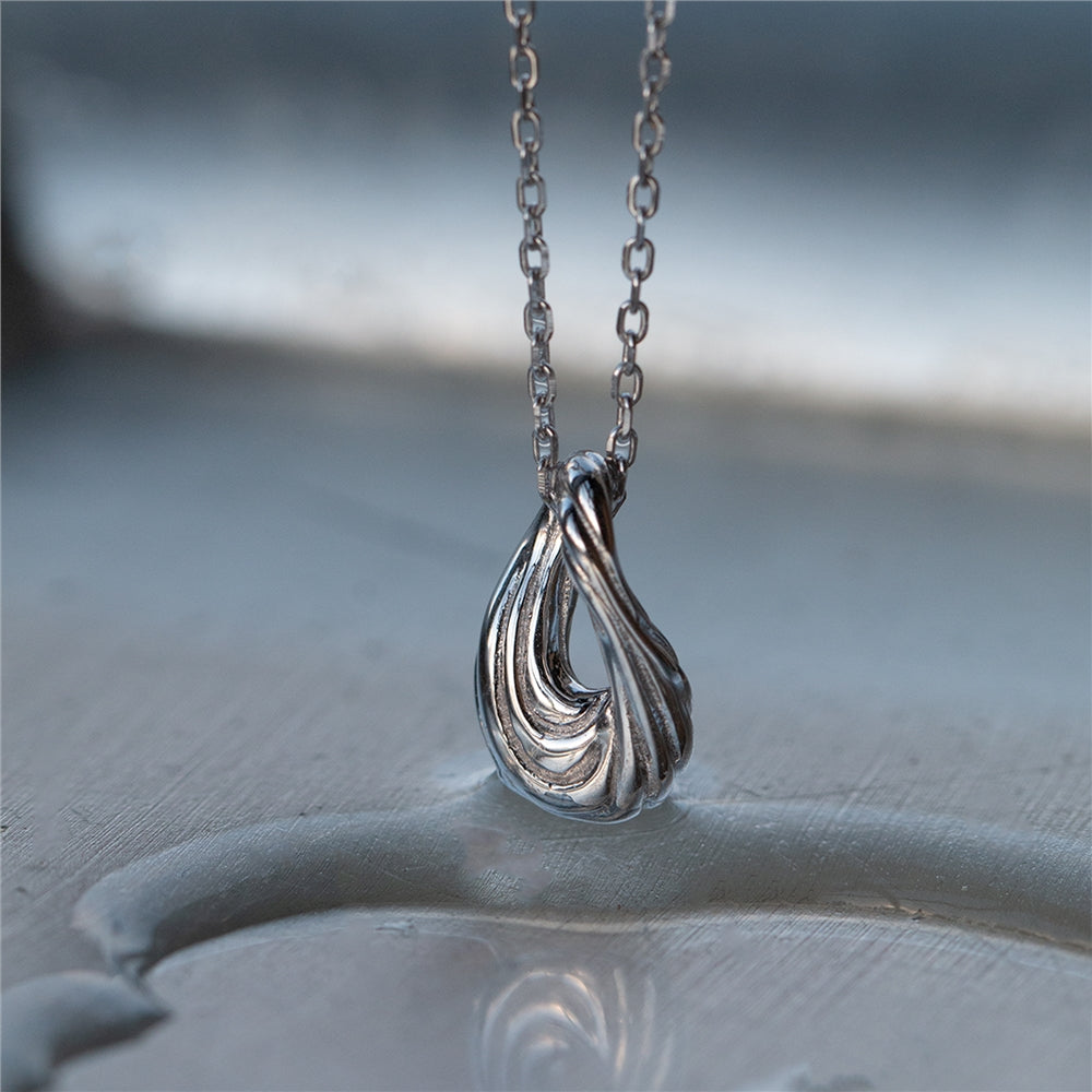 Seek + Find She Is Strong Silver Necklace