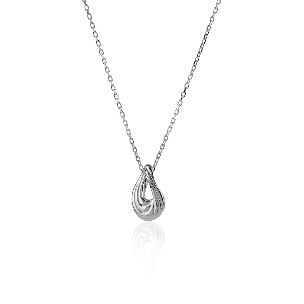 Seek + Find She Is Strong Silver Necklace