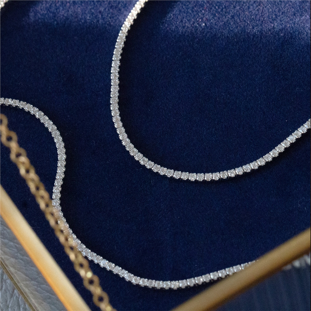Seek + Find Worthy Silver Freshwater Pearl Necklace