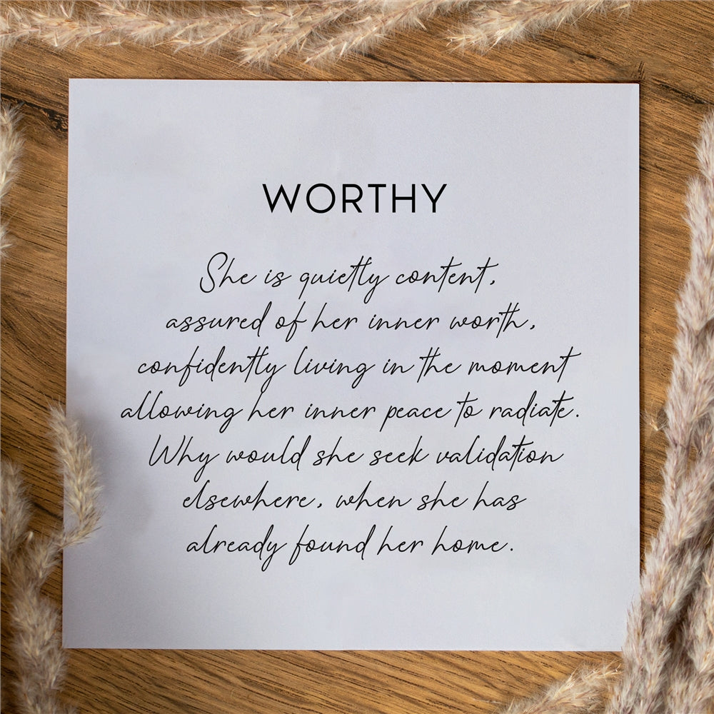 Seek + Find Worthy Silver Freshwater Pearl Necklace