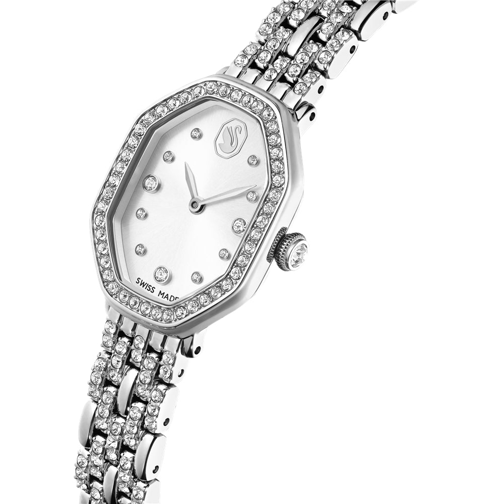 Swarovski Silver Dextera Octagon Watch