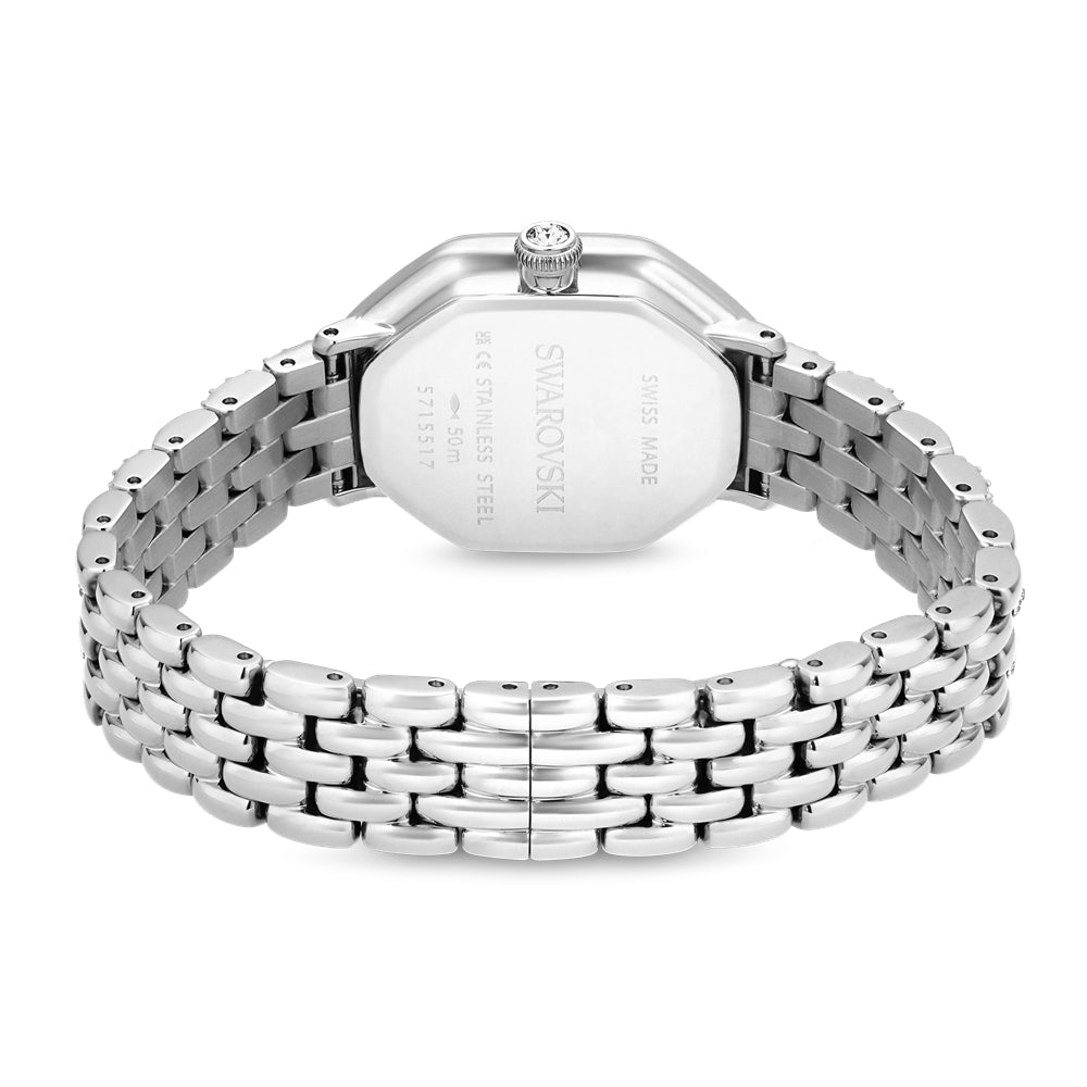 Swarovski Silver Dextera Octagon Watch