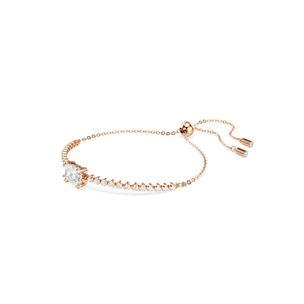 Swarovski Rose Gold Matrix Mixed Cuts Tennis Bracelet