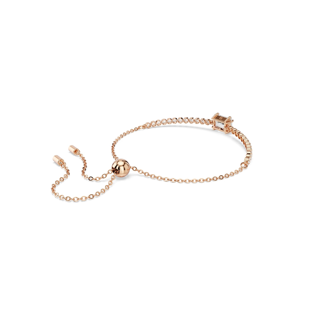 Swarovski Rose Gold Matrix Mixed Cuts Tennis Bracelet