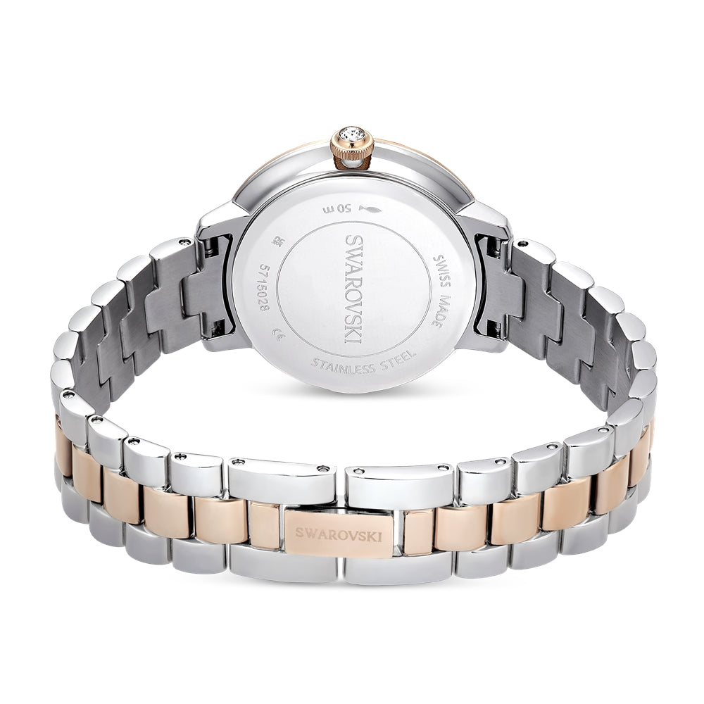 Swarovski Rose Gold Matrix Swiss Made Watch