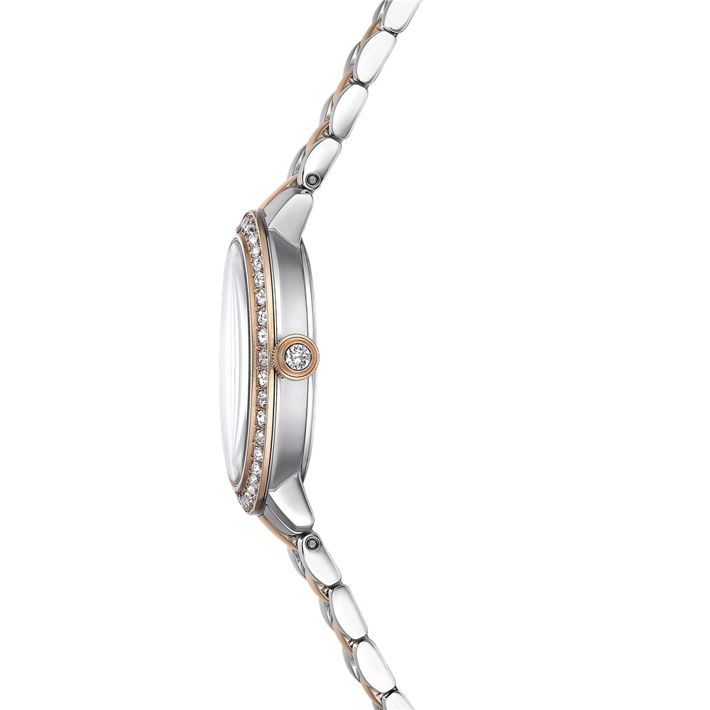 Swarovski Rose Gold Matrix Swiss Made Watch