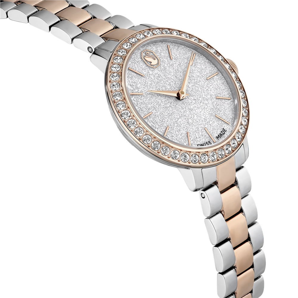 Swarovski Rose Gold Matrix Swiss Made Watch