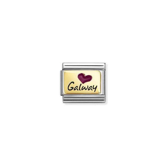 Nomination Gold Love Galway Charm