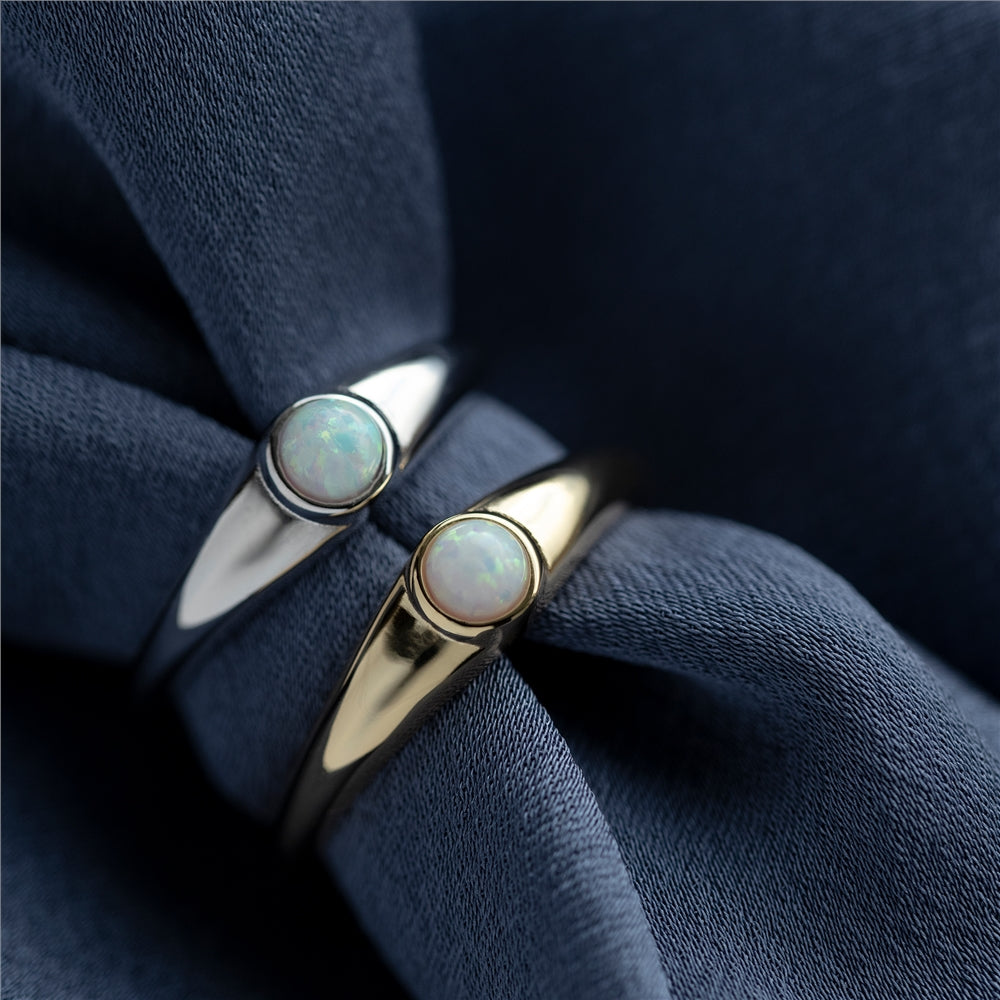 Seek + Find Purpose Gold Opal Ring