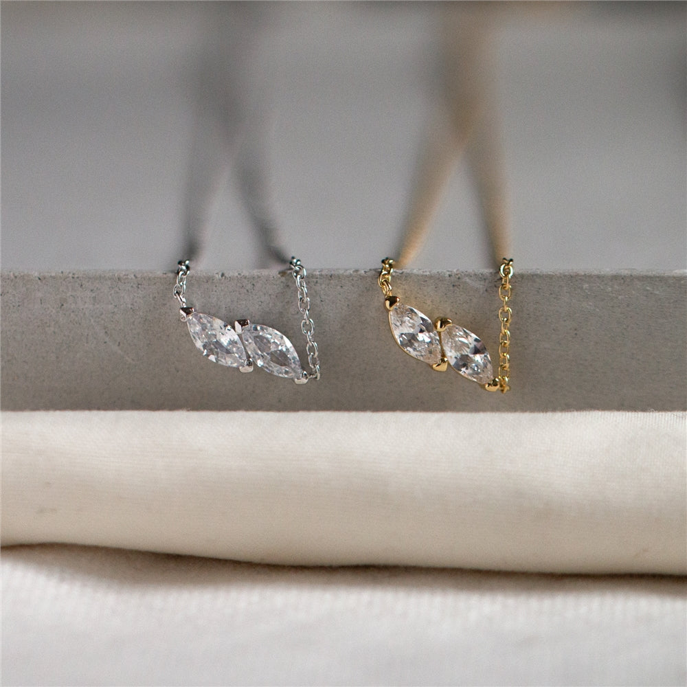 Seek + Find Filled With Light Gold Necklace
