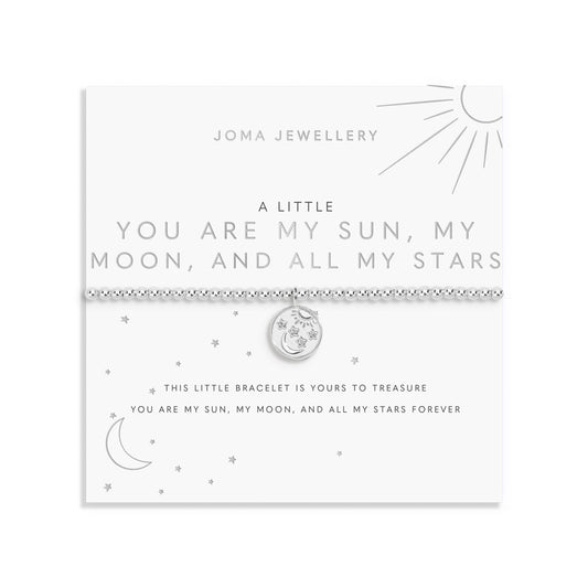 Joma A Little You Ae My Sun Moon and Stars Bracelet