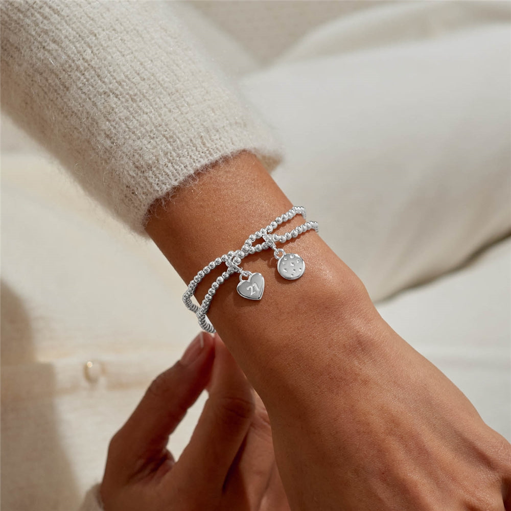 Joma Boxed Infinity 21 Birthday Set of 2 Bracelets