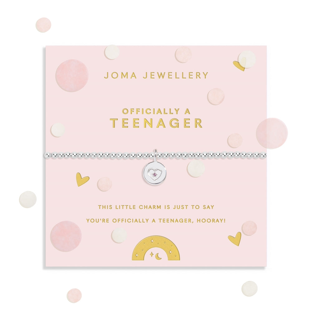 Joma Confetti Officially a Teenager Children's Bracelet