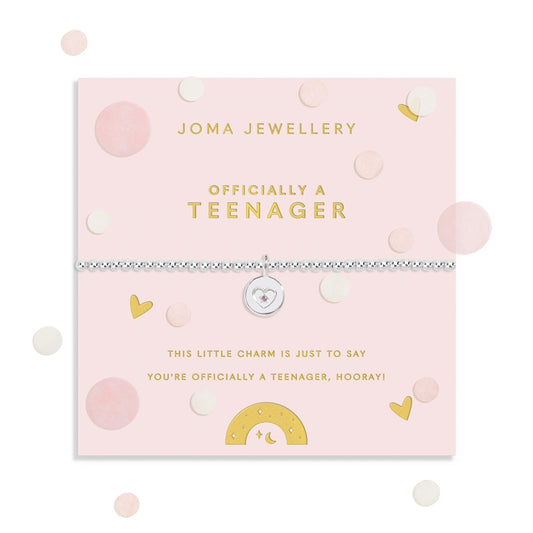 Joma Confetti Officially a Teenager Children's Bracelet