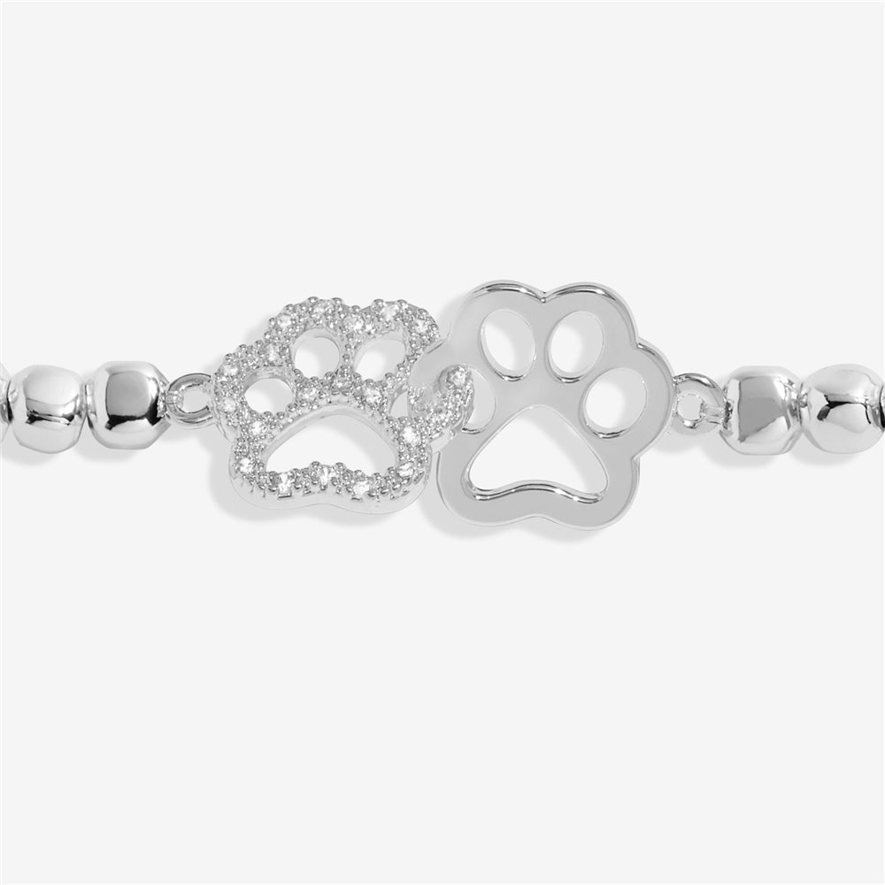 Joma Silver Interlocked Perfect Paws Bracelet