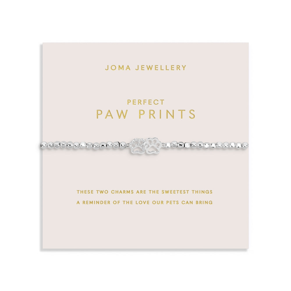 Joma Silver Interlocked Perfect Paws Bracelet